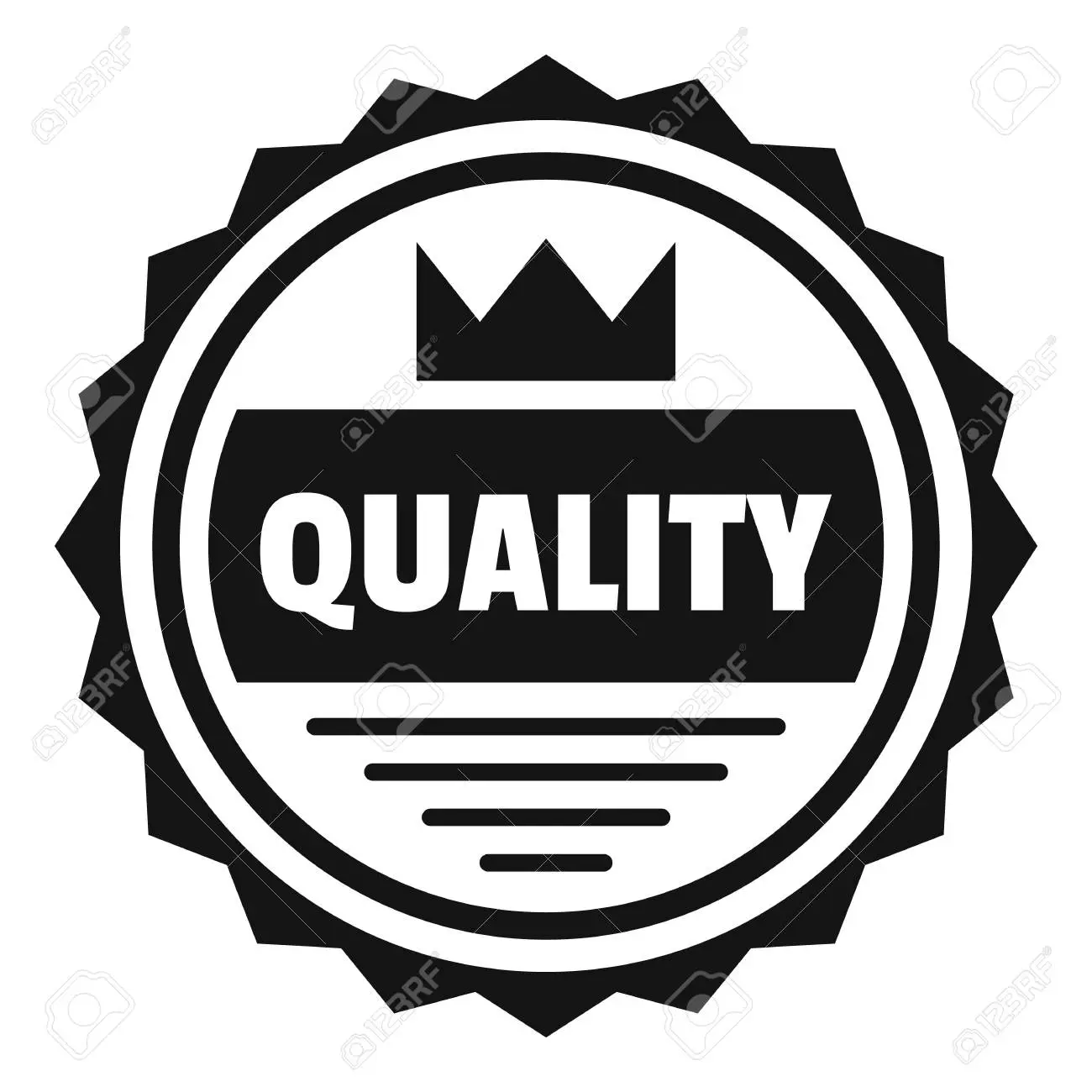 91749105-big-quality-logo-simple-illustration-of-big-quality-vector-logo-for-web